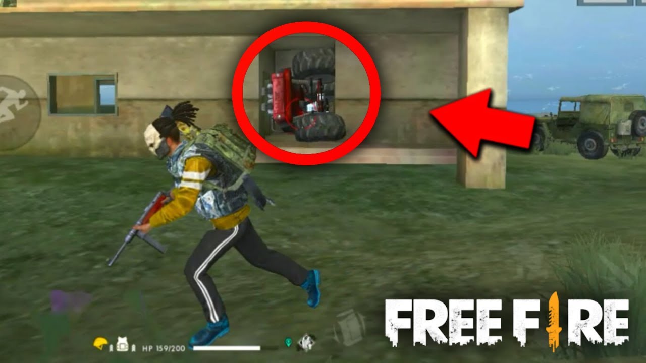 LA MONSTER TRUCK ATRAVIESA PAREDES EN FREE FIRE! | FREE FIRE BATTLEGROUNDS