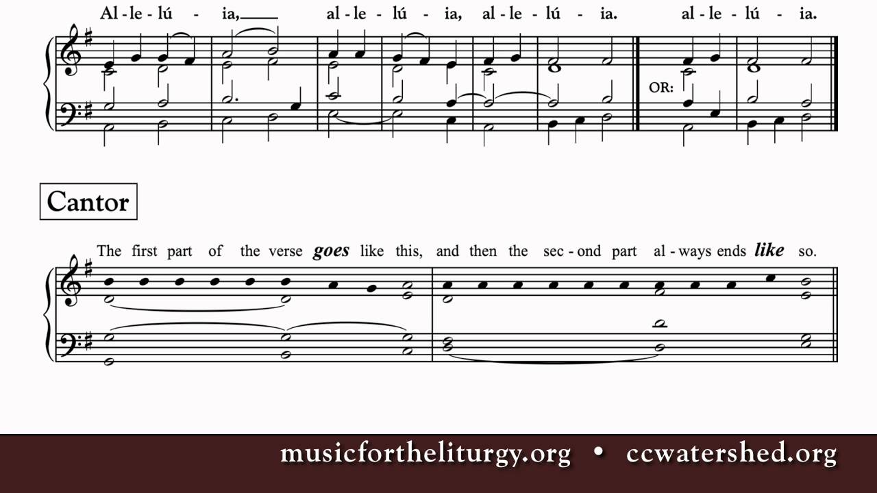 Alleluia in honor of Father Paul Ragueneau • Free Gospel Acclamations