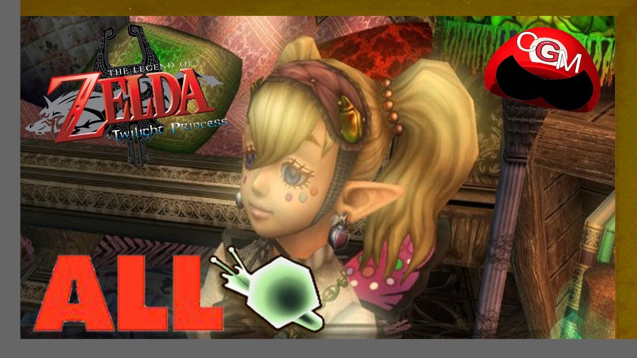 The Legend of Zelda Twilight Princess alle Gold Insekten Guide