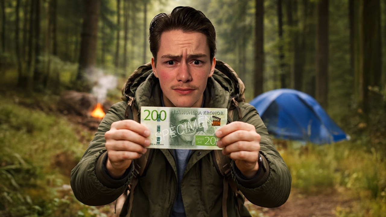 Czy możemy PRZEŻYĆ w lesie za 200 SEK?