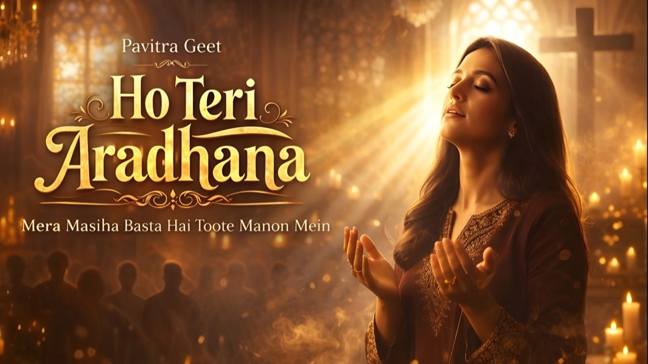 Mera Masiha Basta Hai Toote Manon Mein | Ho Teri Aradhana | Pavitra Geet | New Song 🕊️🎸