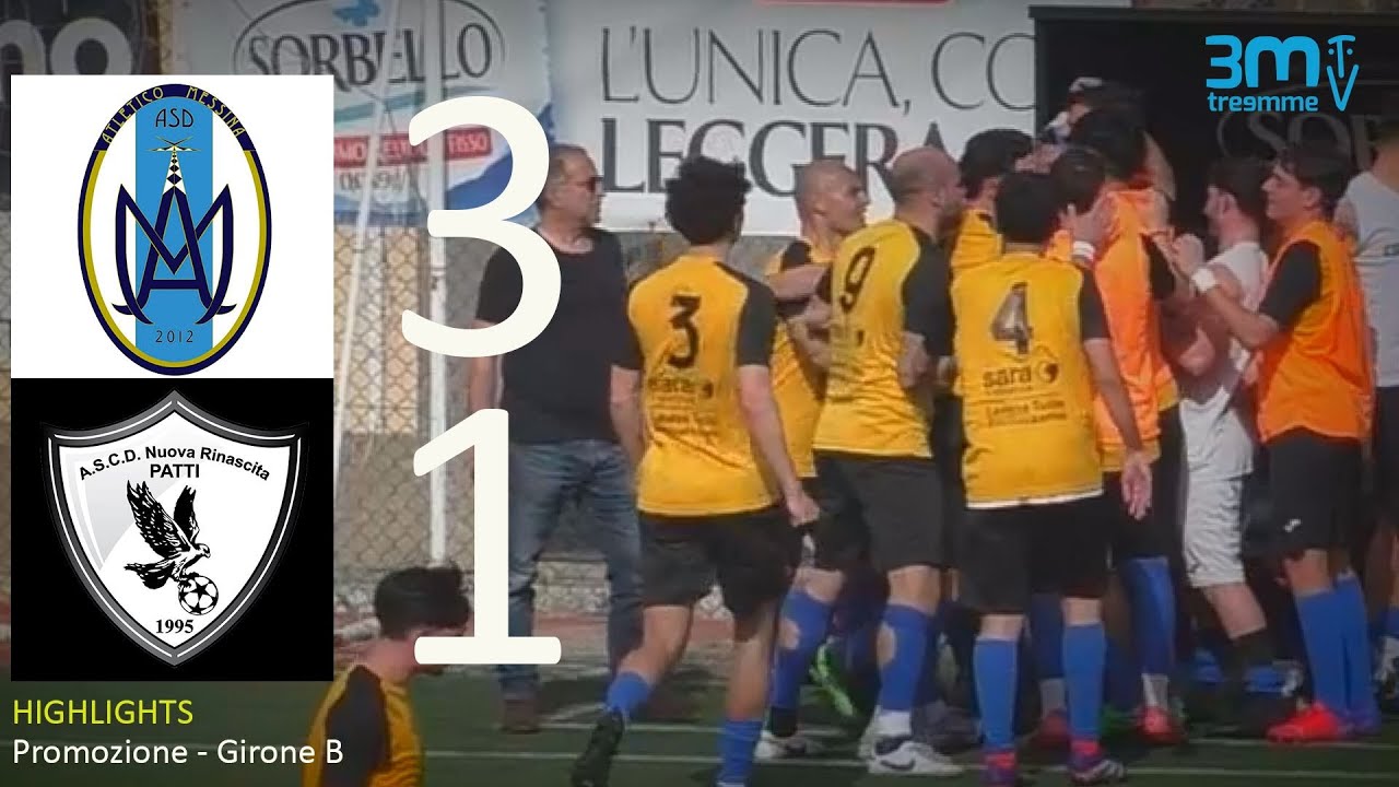 Atletico Messina - Nuova Rinascita Patti 3-1 [Promozione B 2024/25 - 23ª giornata]