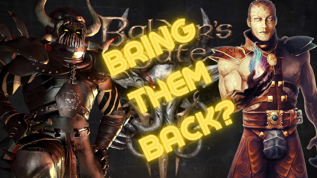 (MADE PRE RELEASE) Will Sarevok and Irenicus come back for Baldur's Gate 3?
