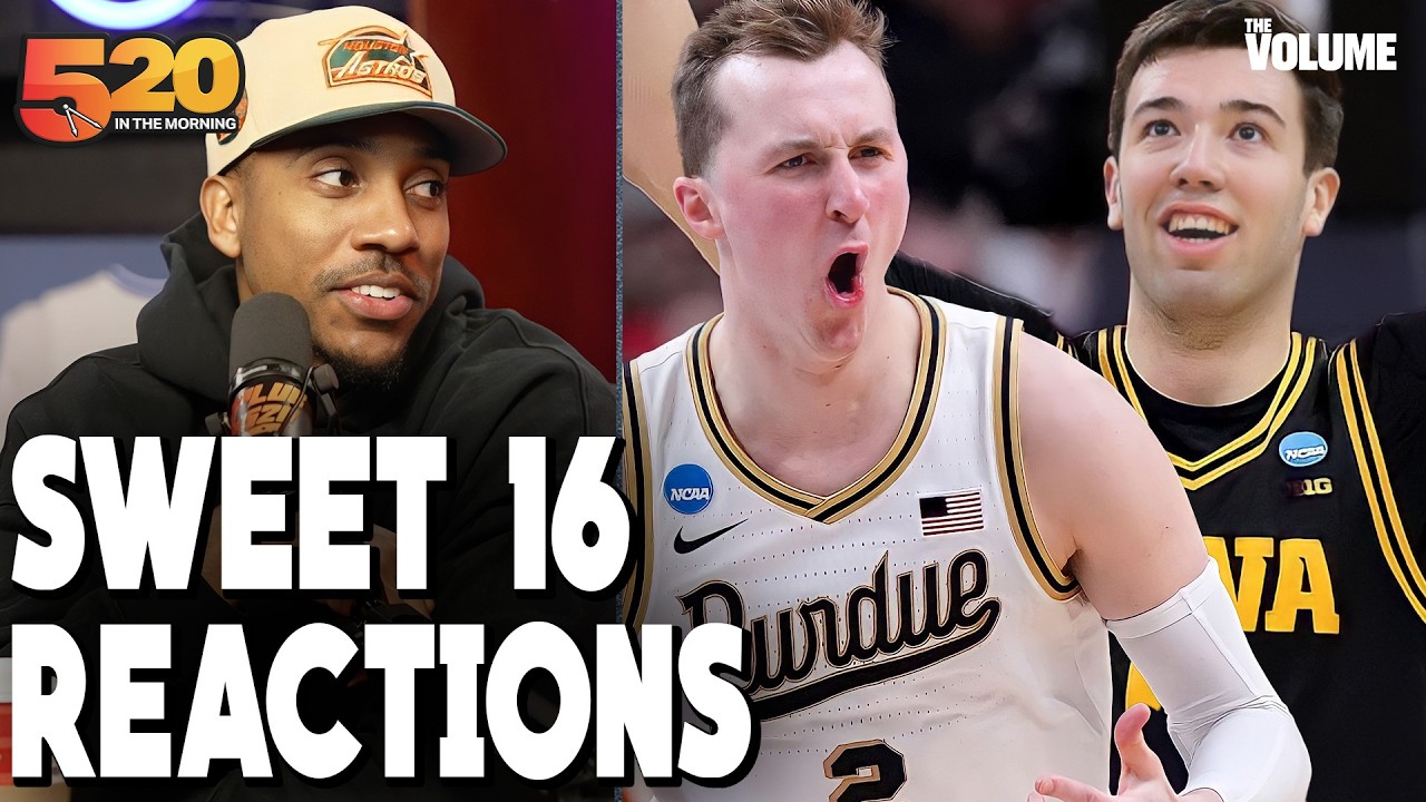 Jeff Teague&rsquo;s Sweet 16 REACTION: Purdue GAME WINNER, Arizona BLOWS OUT Arkansas, Iowa & Illinois win