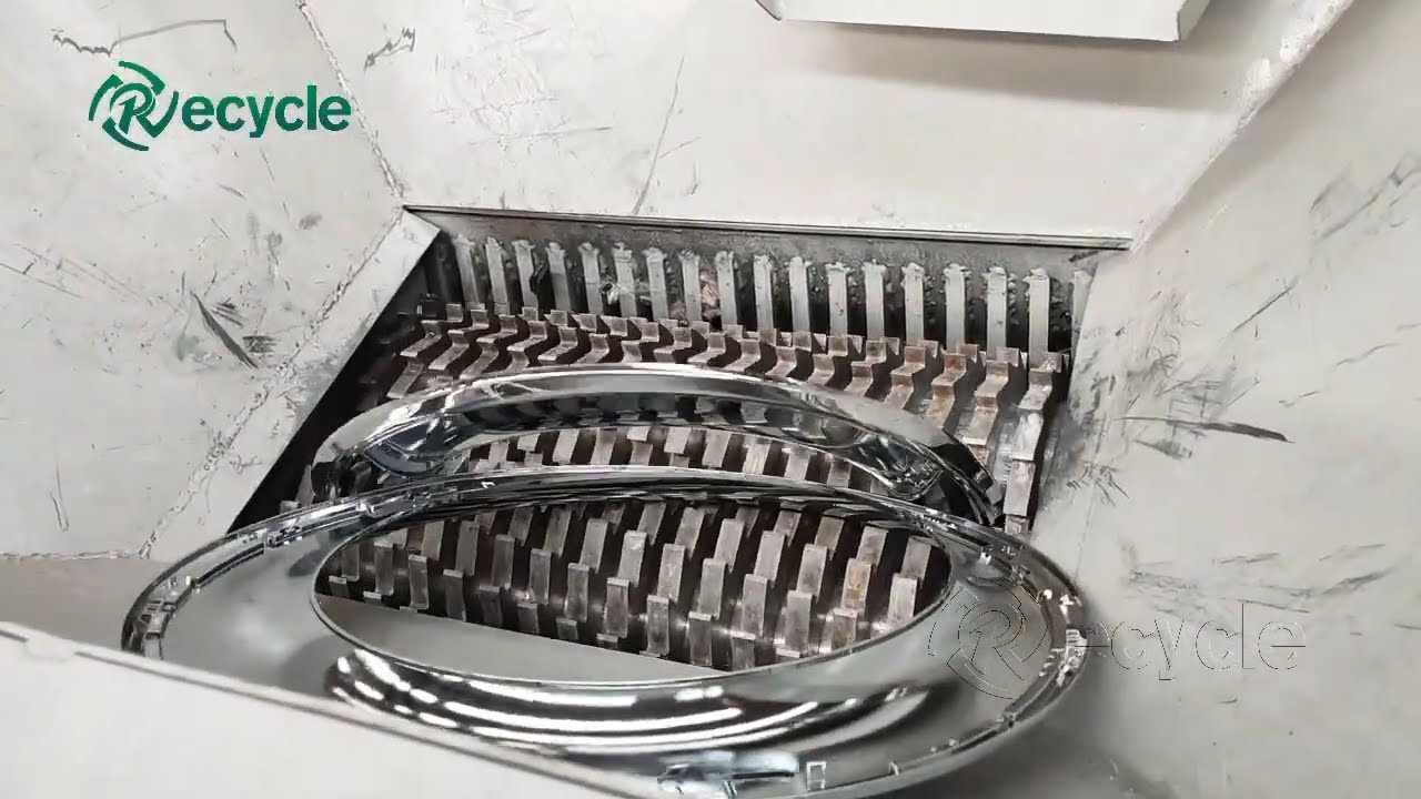 Automobile Parts (ABS Plastic Plated with Nickel and Copper) Recycling Plant