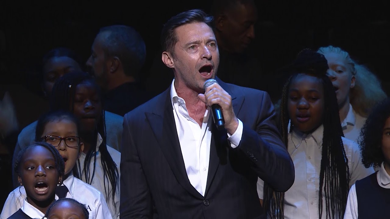 Harlem Village Academies: Hugh Jackman Performs 