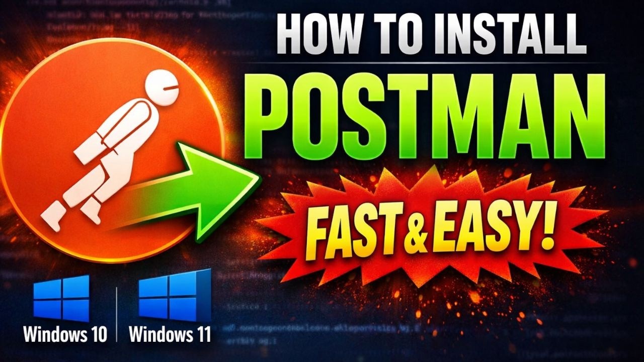 Download & Install Postman Windows | Full Tutorial