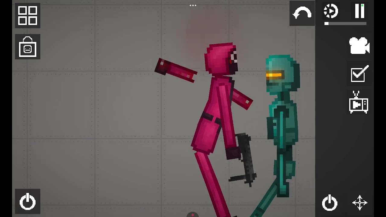 Как Убить робота с помощью ПРЕДМЕТОв! В Melon sanbocs