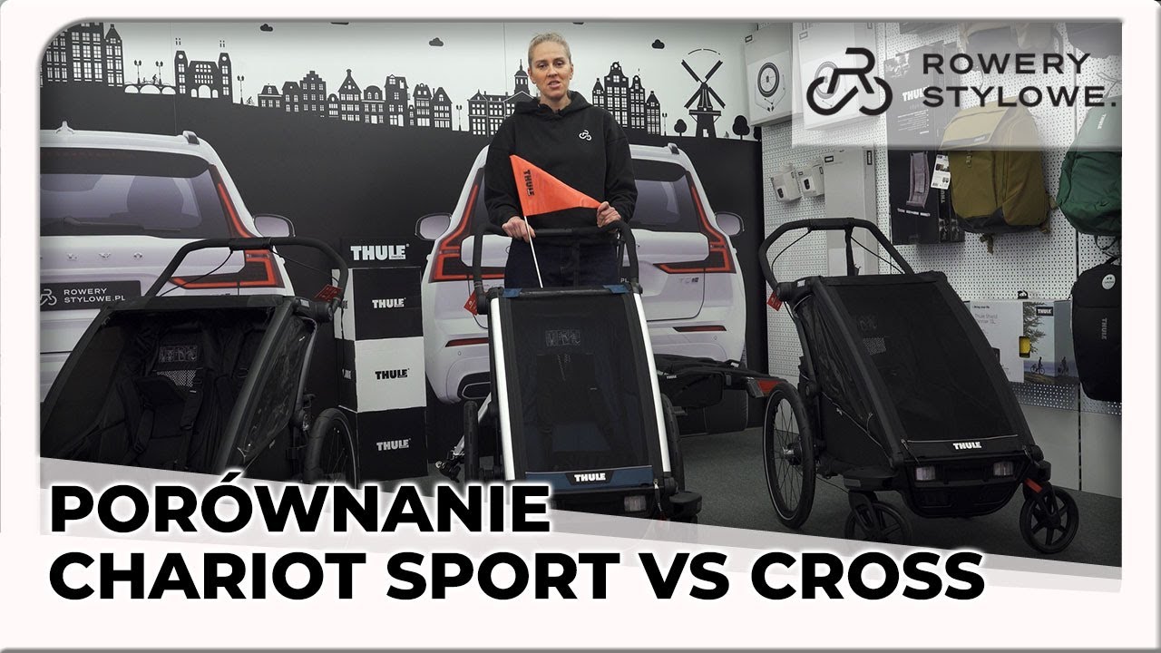 Thule Chariot Sport 2 vs Thule Chariot Cross 2 - Por&oacute;wnanie Przyczepek rowerowych dla Dzieci