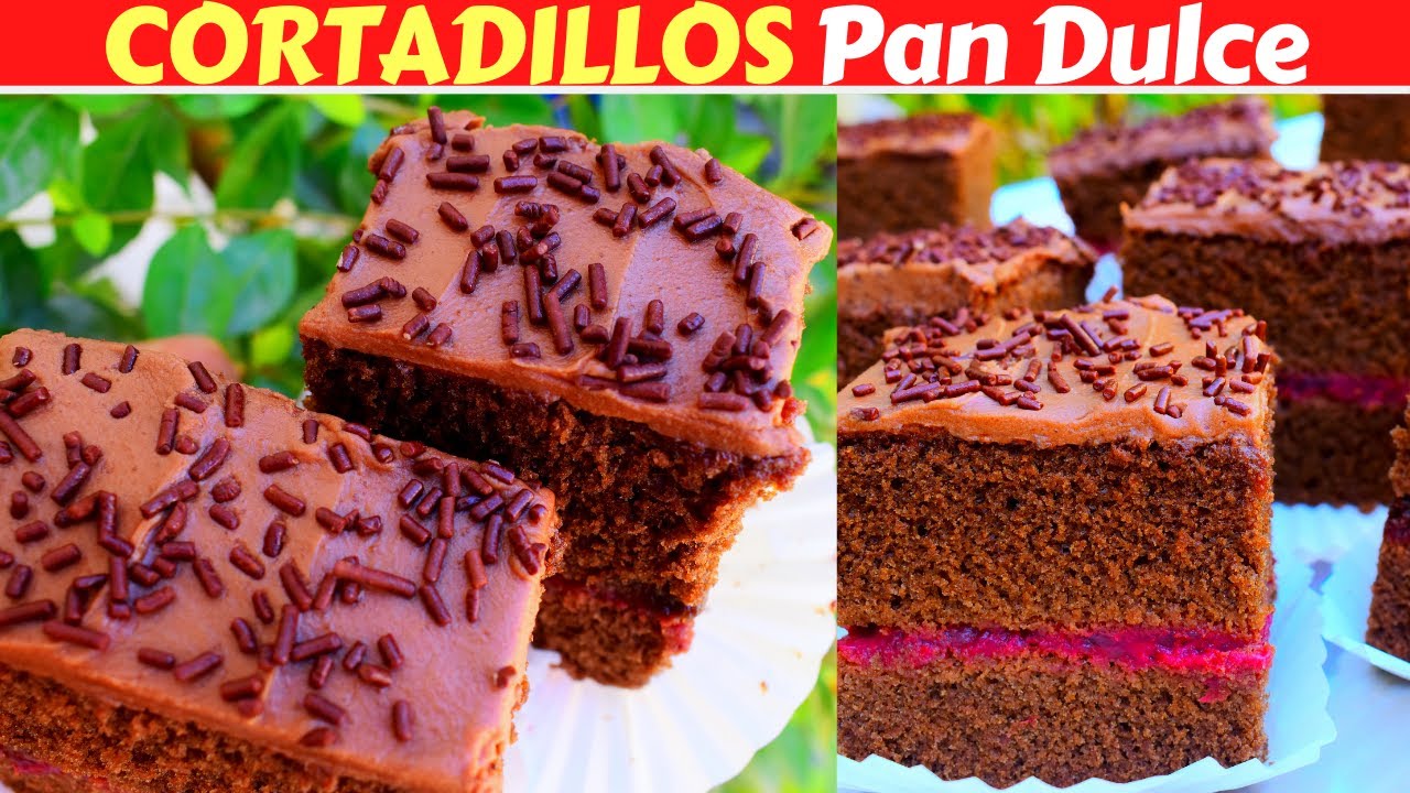 CORTADILLO de CHOCOLATE PAN DULCE MEXICANO Dulce Hogar Recetas