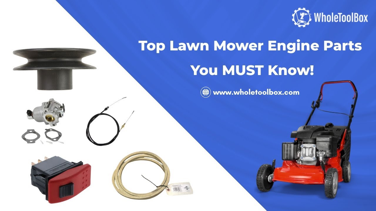 Top Lawn Mower Engine Parts at WholeToolBox | Briggs, Honda & More!