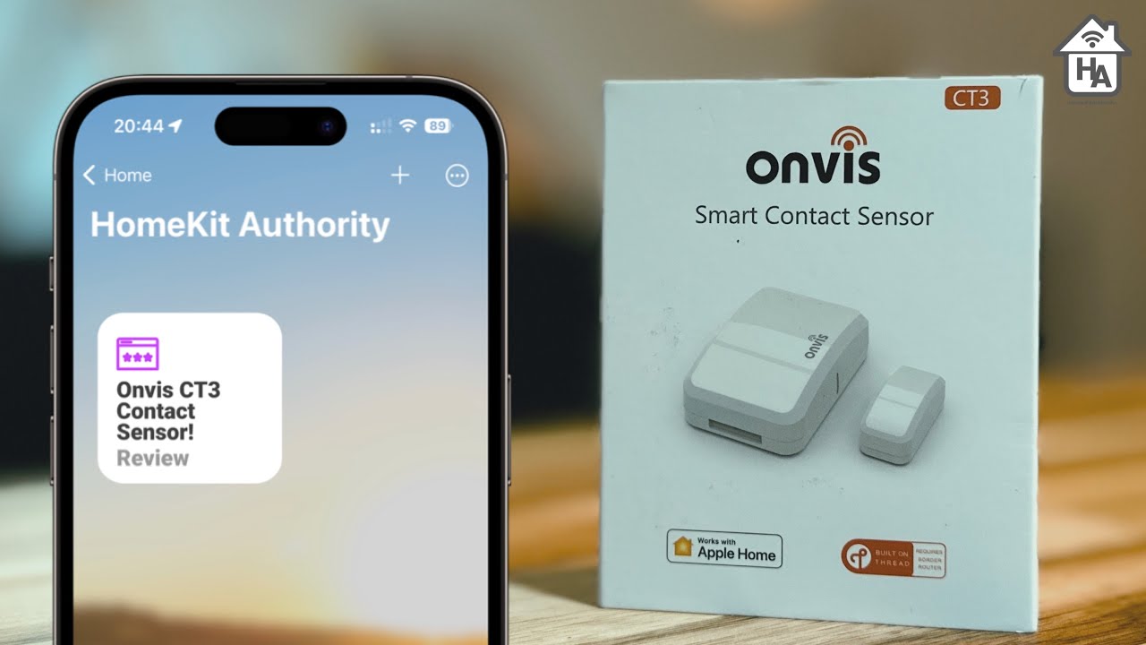 Обзор датчика касания дверей и окон Onvis CT3 &mdash; HomeKit на Thread