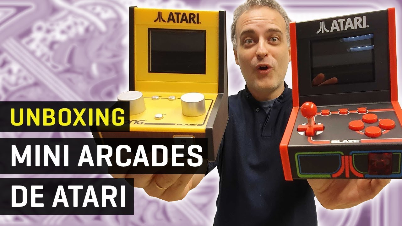 Así son las nuevas mini recreativas de Atari