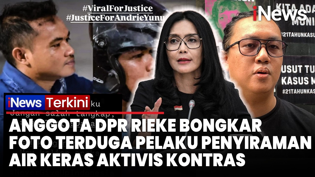 Anggota DPR Rieke Bongkar Foto Terduga Pelaku Penyiraman Air Keras Aktivis KontraS