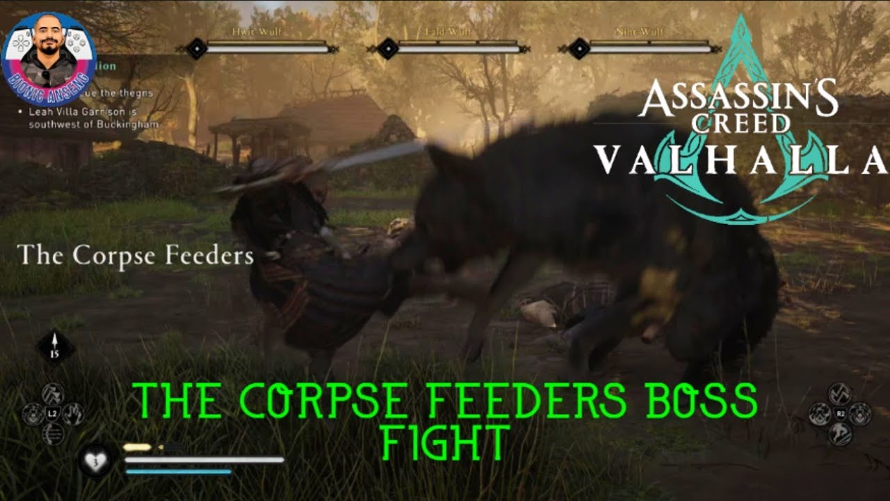 Assassin's Creed Valhalla The Corpse Feeders Boss Fight.