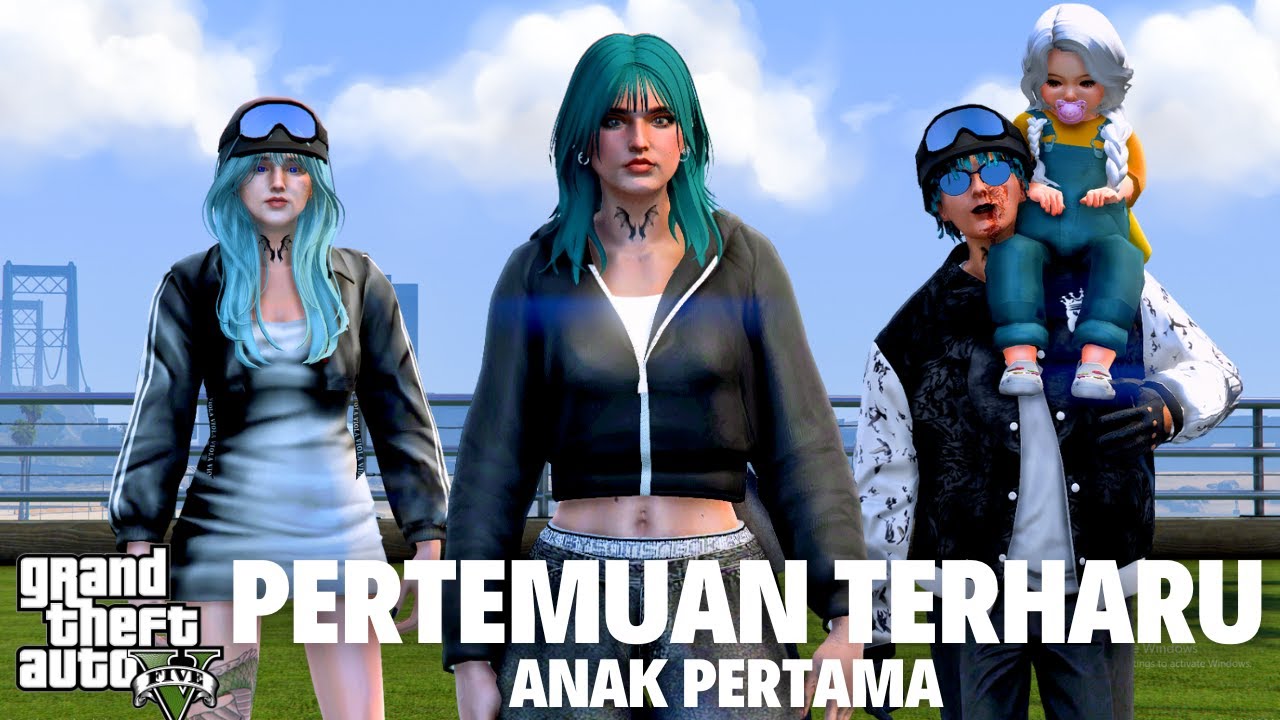 SEDIH!! AKHIRNYA AYIN BERTEMU DENGAN KELUARGA KAMEK!! GTA 5 ROLEPLAY