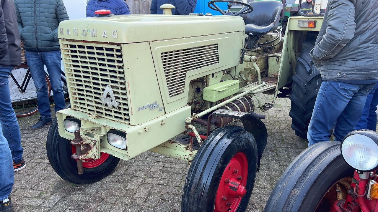 Kleines Oldtimer Traktortreffen anlässlich des Pferdemarktes in Hedel 04.11.2024 Niederlande