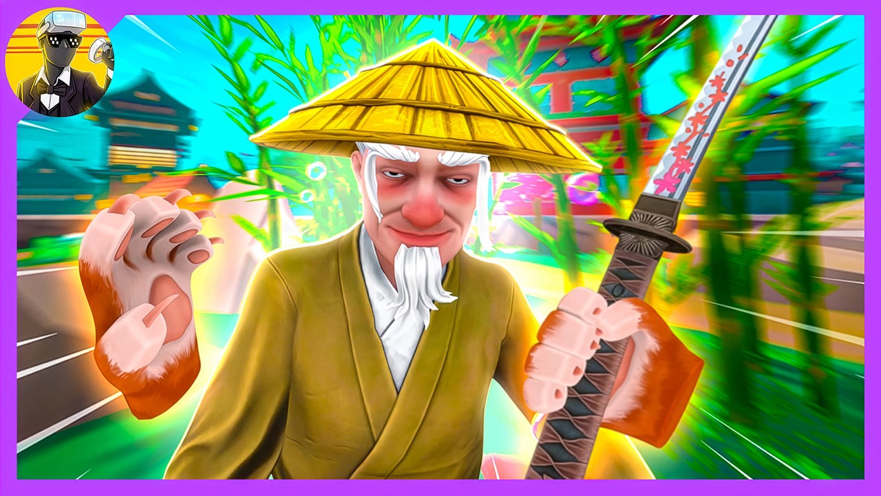 Кот-ниндзя управляет рестораном в VR! | Catana Red Flowers (Новая игра)