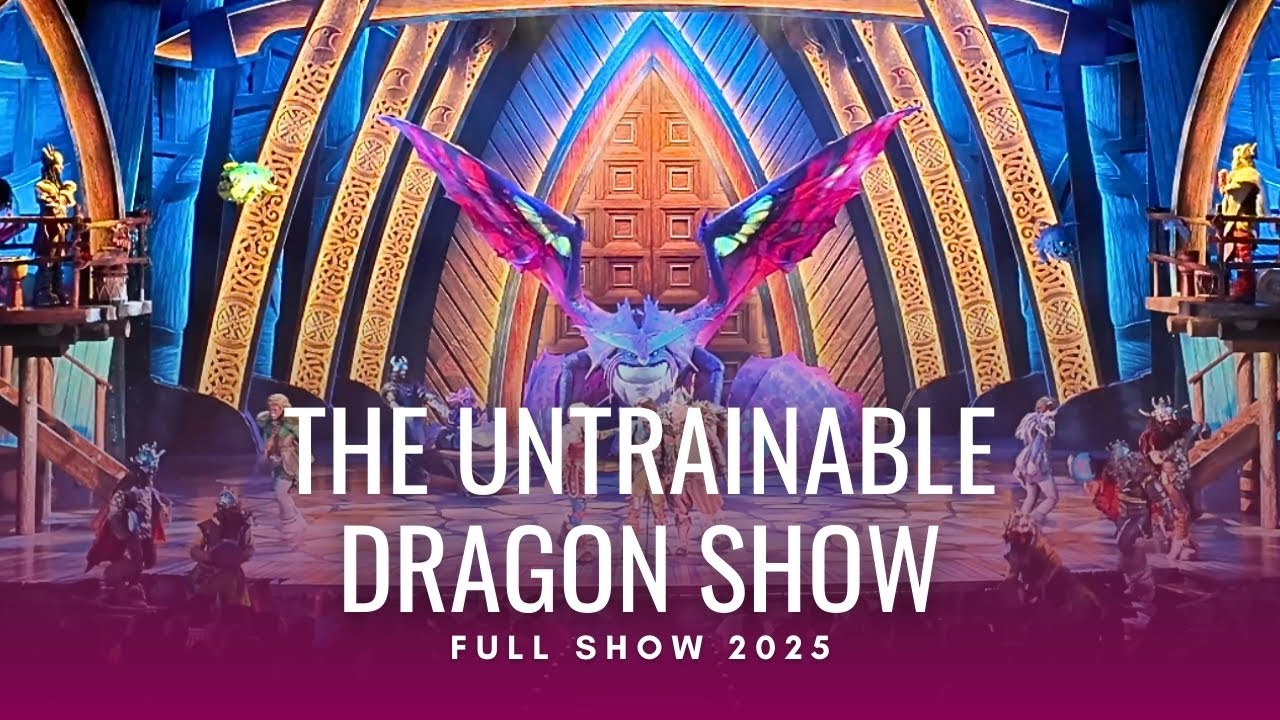 The Untrainable Dragon FULL 4K Multi-Cam Show | How to Train Your Dragon at Epic Universe
