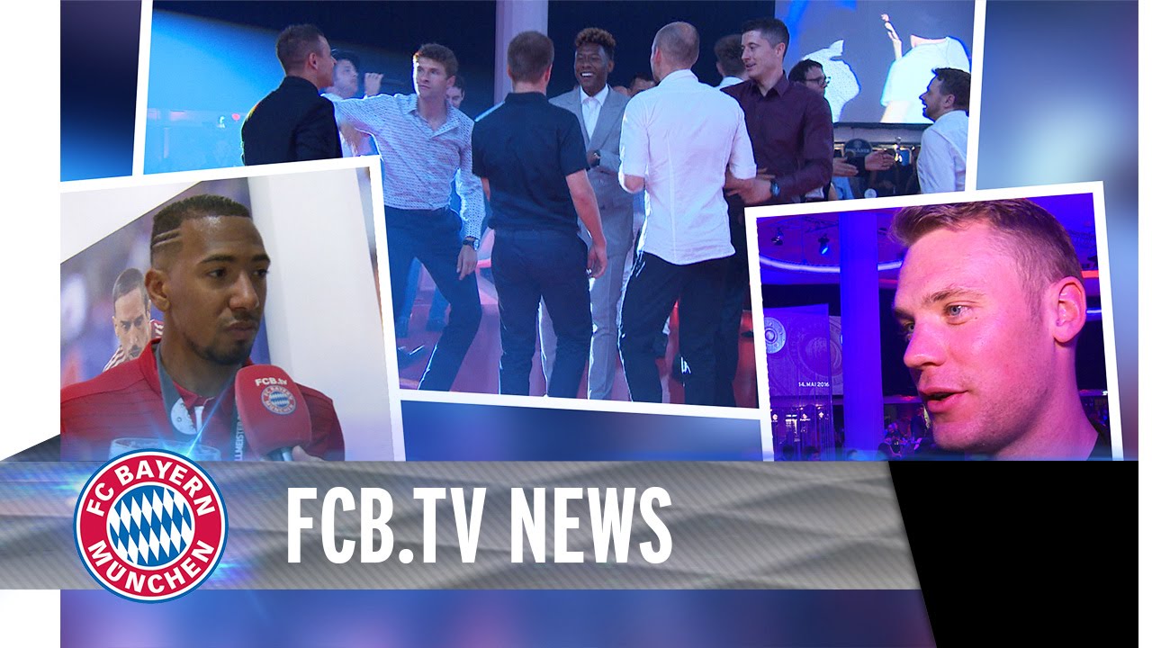 Party in der Arena und im Postpalast