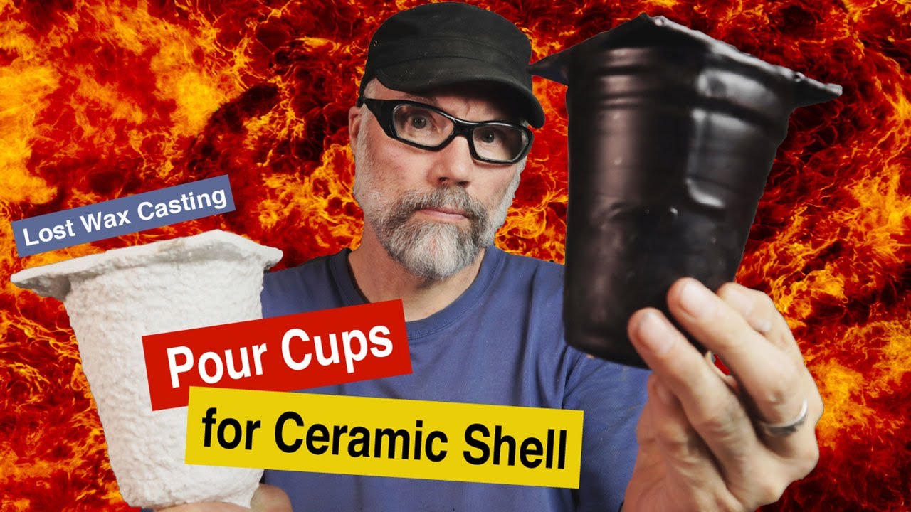 Lost wax casting: My ideal Pour Cup for ceramic shell investment
