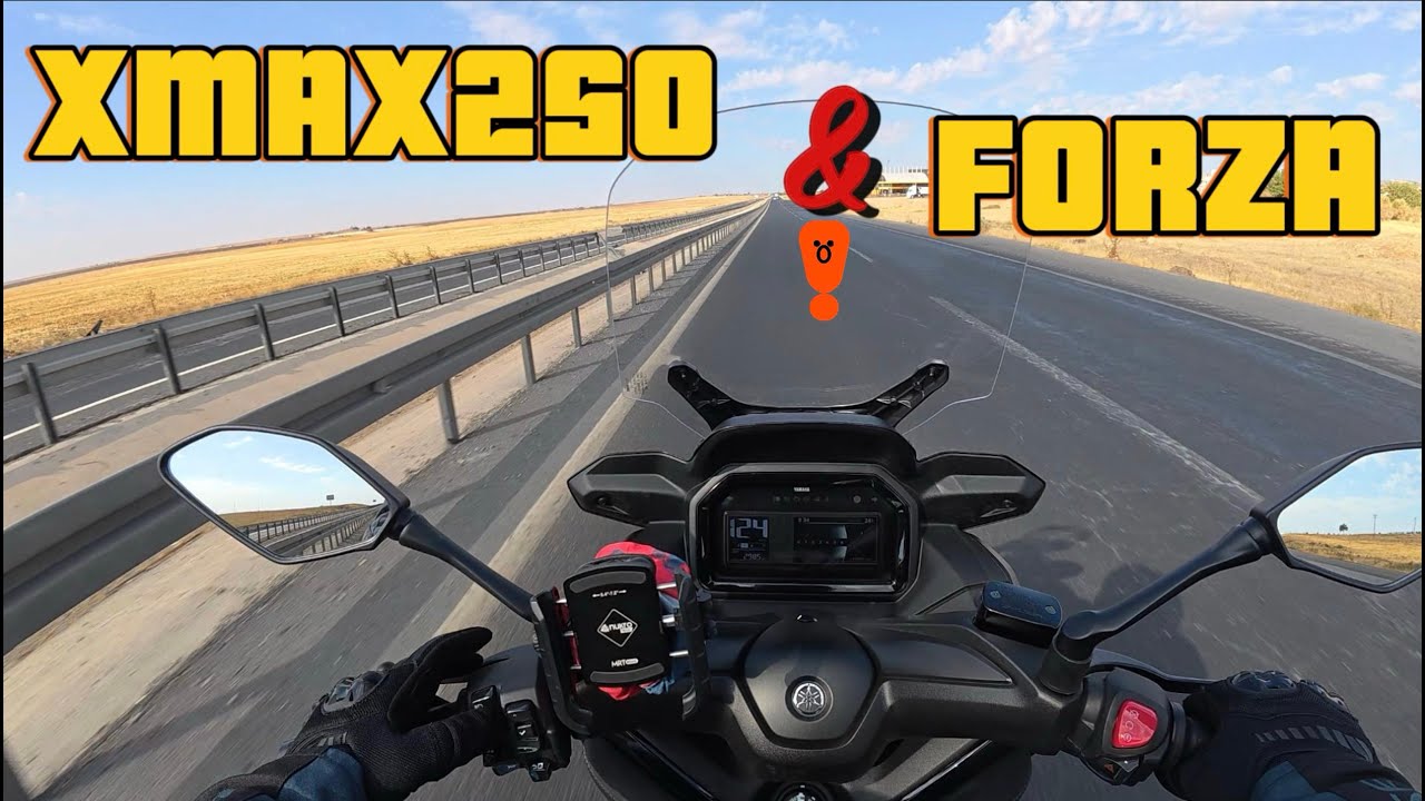 YAMAHA XMAX250 & HONDA FORZA KARŞILAŞTIRMA | SURİYE SINIRINDAN YOLCULUK 