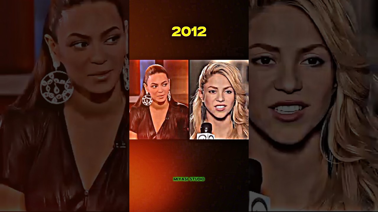 Beyonce vs Shakira (2012 - 2015)😍 #beyonce #shakira #thenandnow #evolution
