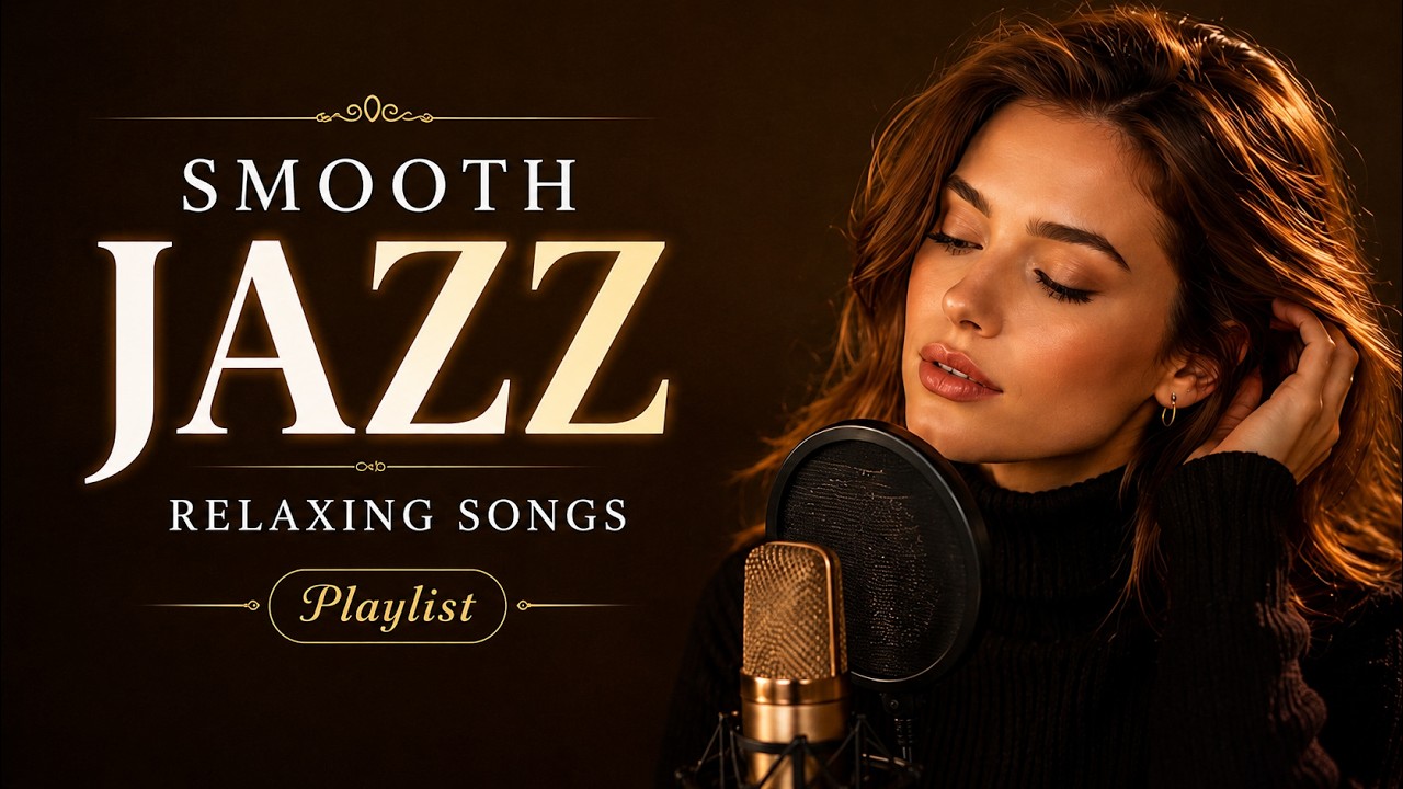 Smooth Jazz Chill Out Lounge | Silky Jazz Singing & Emotional Love Words to Unwind Slowly