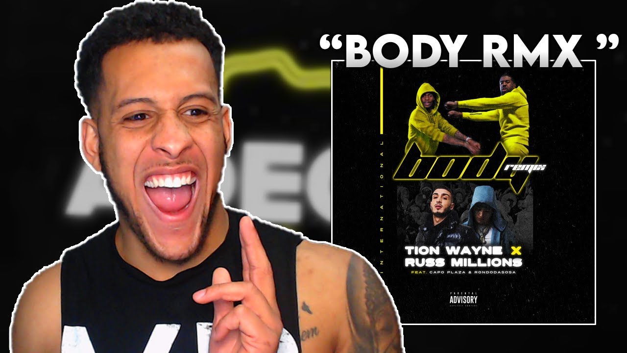 Tion Wayne x Russ Millions - Body (Remix) [Feat. Capo Plaza & Rondodasosa] | BRITISH REACTION