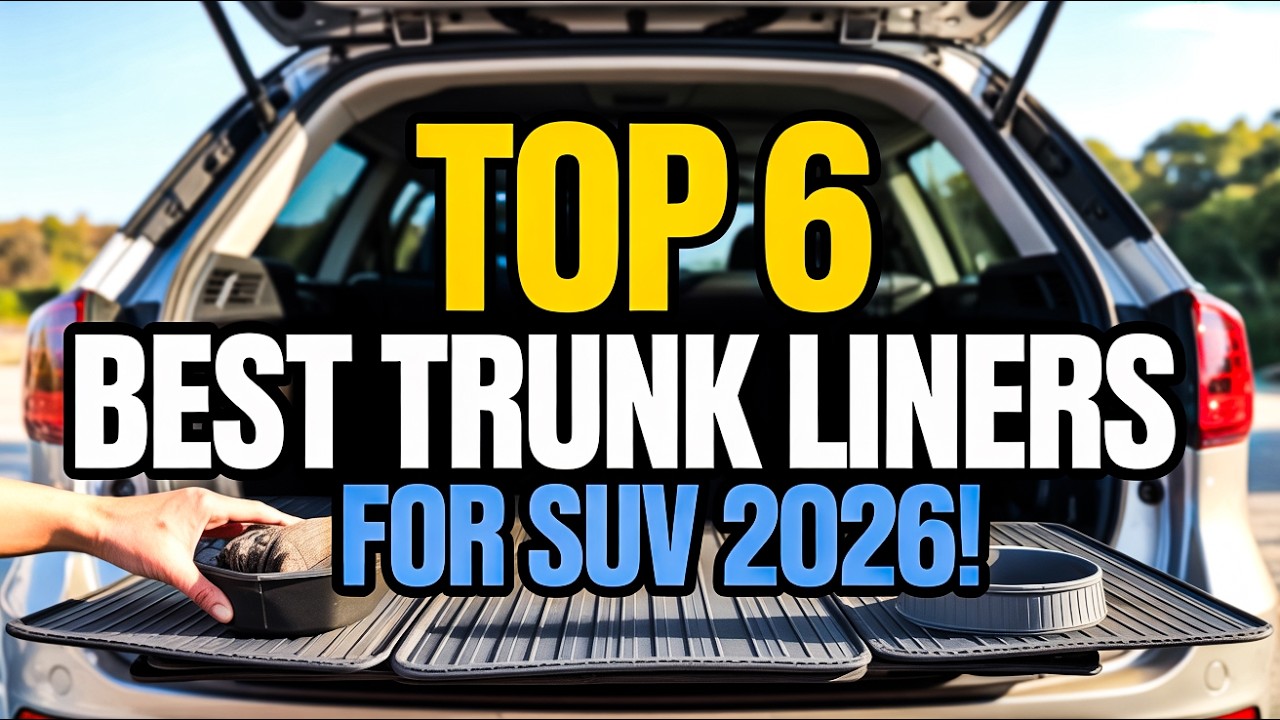 Top 6 Best Trunk Liner For SUV 2026!