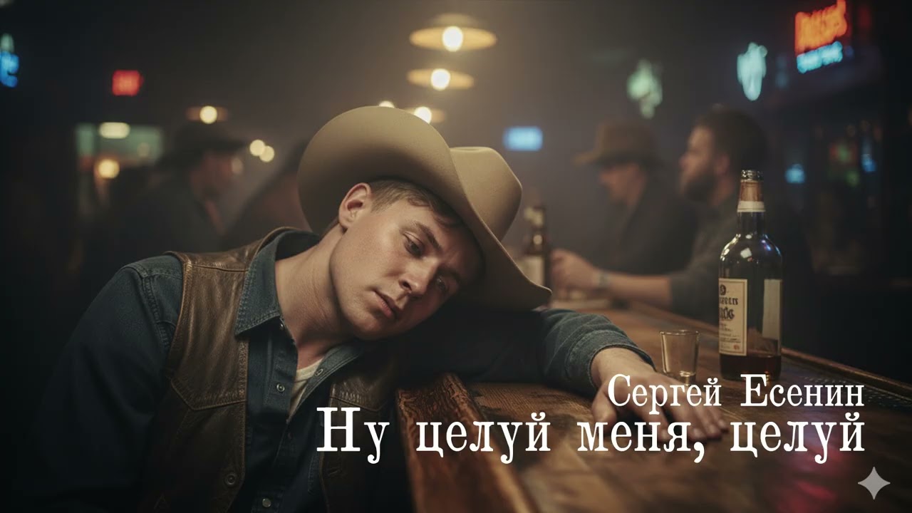 Сергей Есенин - Ну целуй меня, целуй (southern whiskey-blues AI-cover)