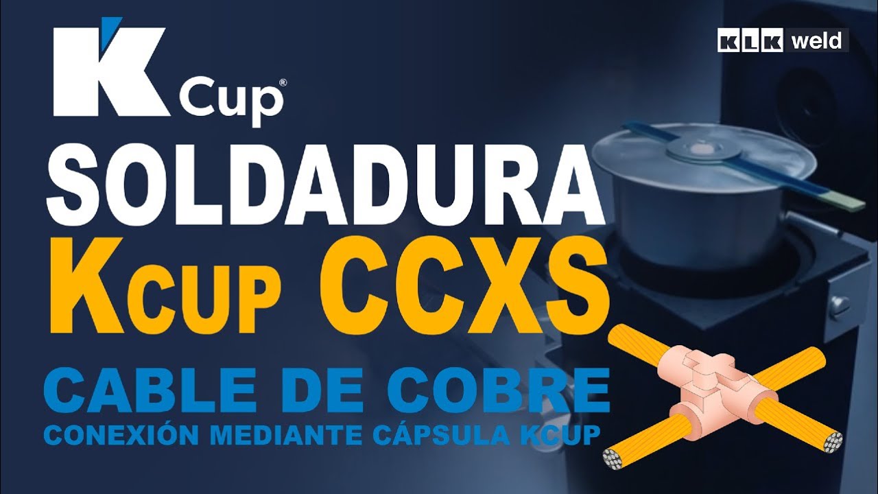 Cómo soldar cables de cobre con soldadura exotérmica en X con KLKweld K Cup