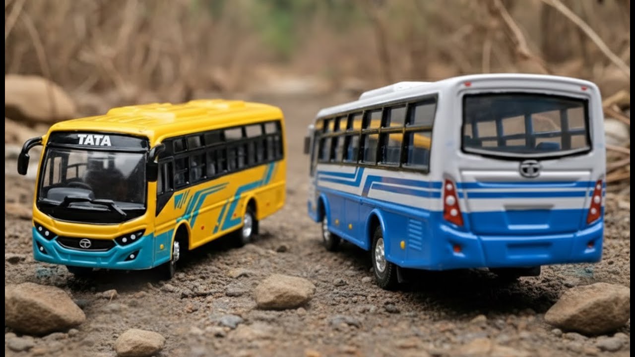 Realistic Diecast Model Of Mini Barreiros Ace Bus | Scale Models | Model Bus | Auto Legends