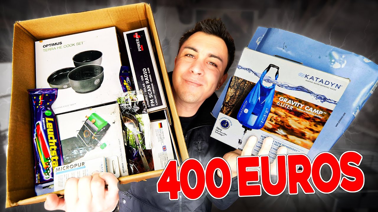 JE TESTE UN KIT DE SURVIE À 400 EUROS !