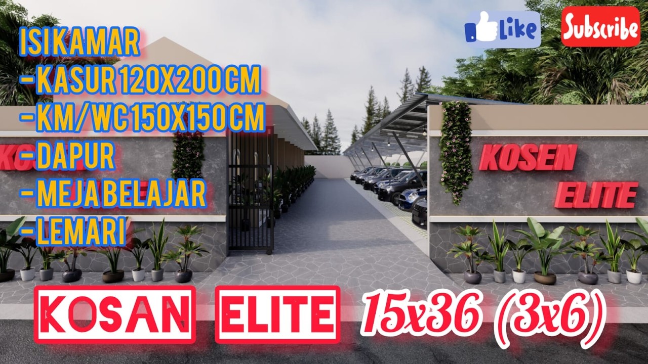 Ini Kos2an Paling di cari Semua Orang (3x6)  #kos #koskosan #kosan