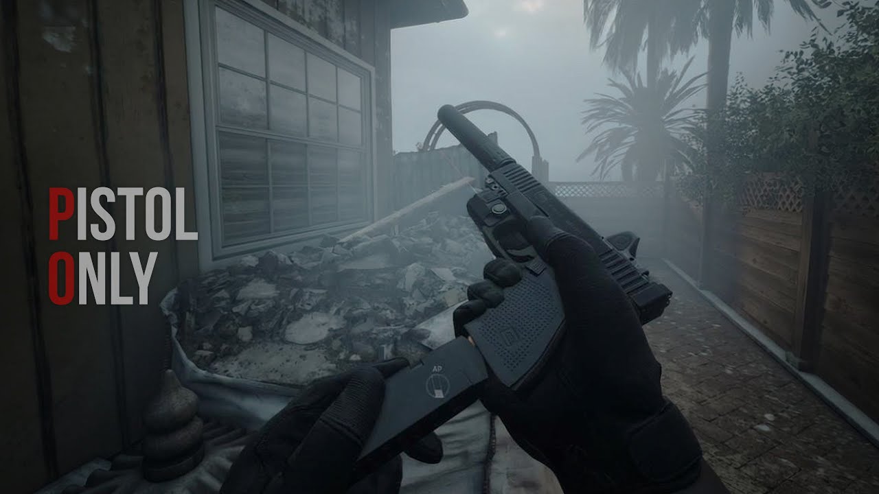 No Mistakes Allowed – Ready or Not | Hard Mode Pistol Only Solo Run | 4K