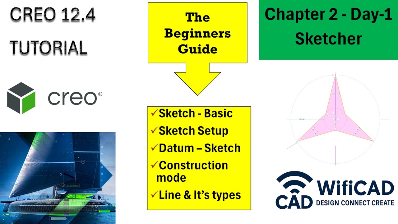 🚀 Master Creo Parametric 12.4 from Scratch – Chapter 2 - Day-1 #automobile #3dmodeling #tutorial