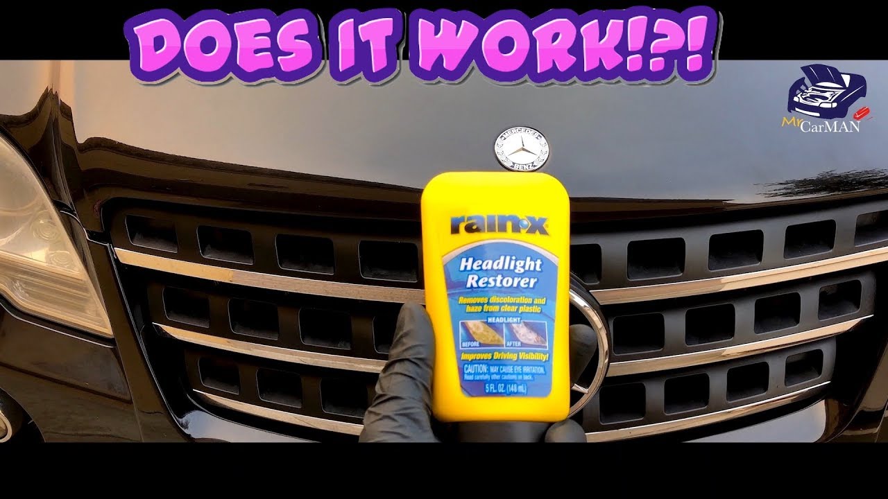 Recenzja preparatu Rain X Headlight Restorer | MrCarMAN
