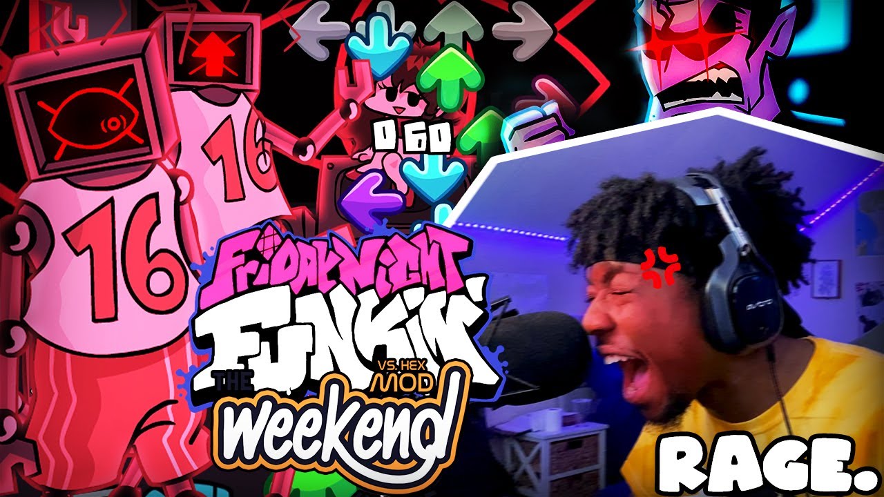 КТО РЕШИЛ СДЕЛАТЬ ПЕСНЮ HEX ТАКОЙ СЛОЖНОЙ | Friday Night Funkin [Обновление выходного дня против ...