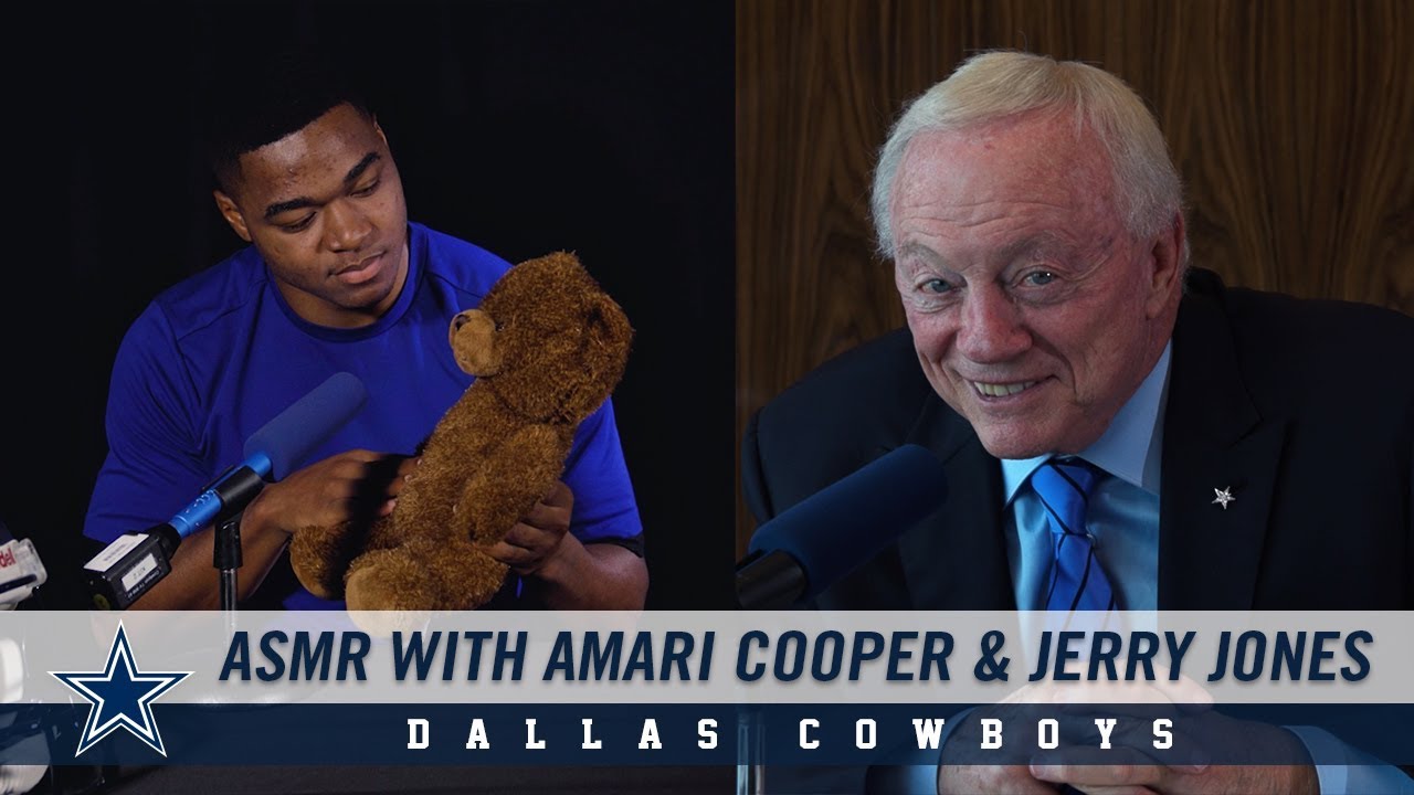 2019 Dallas Cowboys Schedule Through ASMR with Jerry Jones and Amari Cooper | Dallas Cowboys 2019