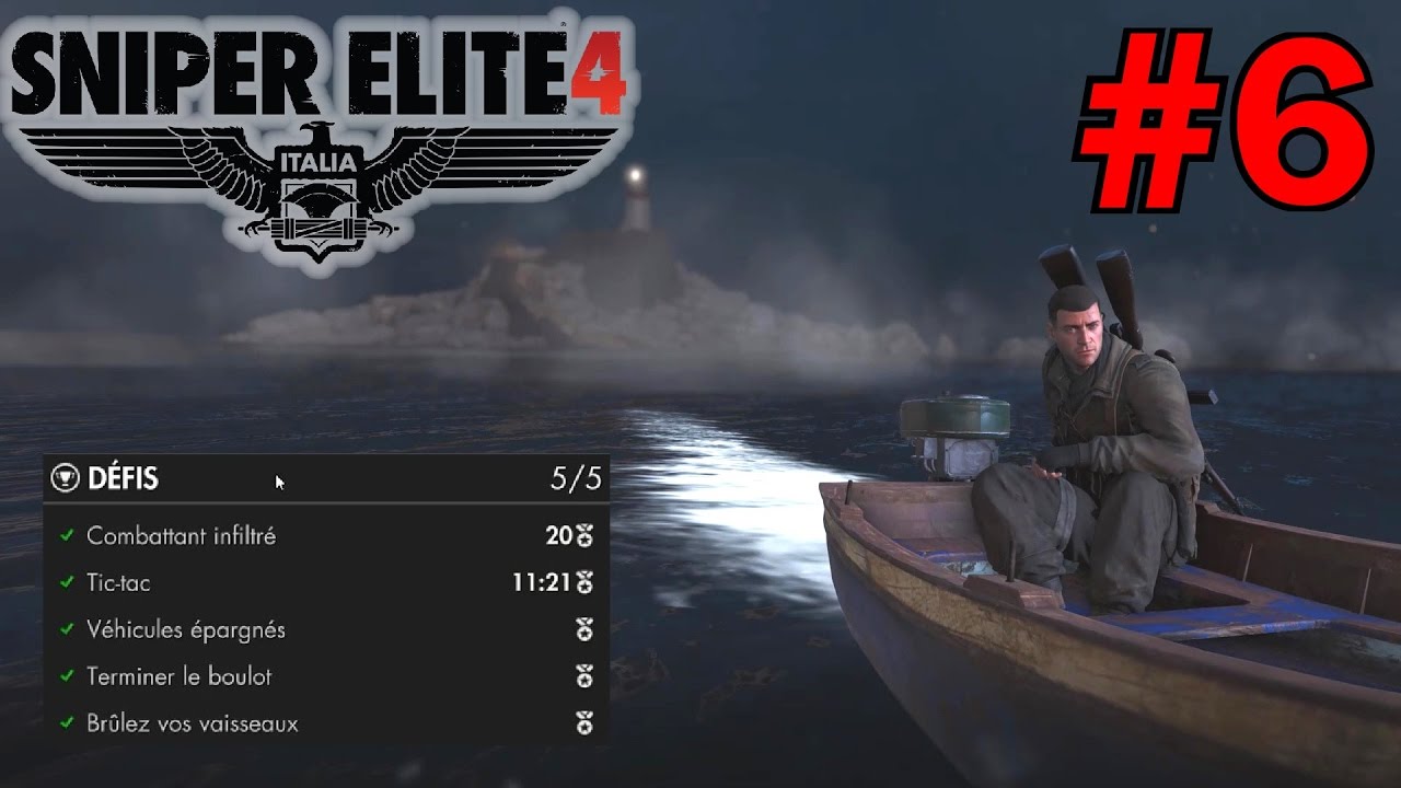 Sniper Elite 4: Tuto Tous les Défis 5/5 Centre Magazzeno - Mission 6