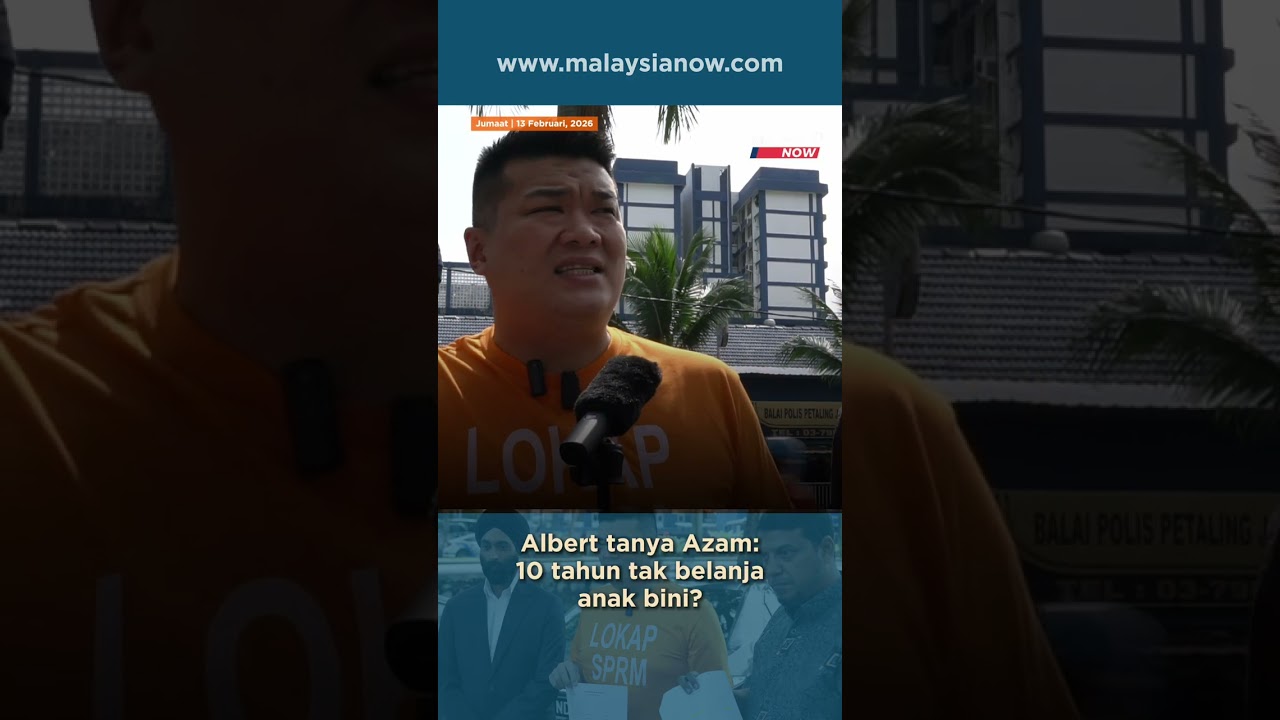 Albert tanya Azam: 10 tahun tak belanja anak bini? | 13 Februari 2026