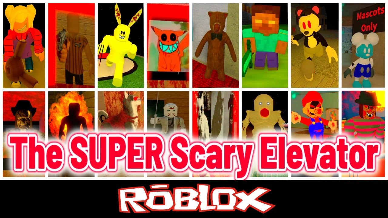 The SUPER Scary Elevator By JAYDENTHEDOGEGAMES [Roblox]