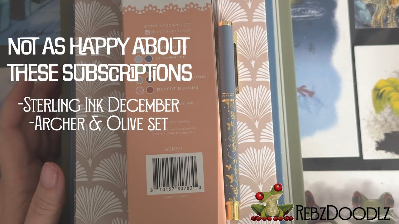 When the Set Isn’t the Right Fit for Me (and That’s Okay): My Sterling Ink & Archer & Olive Review