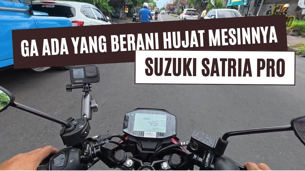 TEST RIDE SUZUKI SATRIA PRO. JAMBAKANNYA TETAP BUAT KANGEN CUY | DK8000