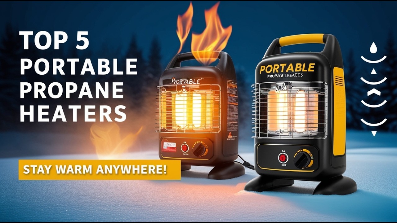 Top 5 Best Portable Propane Heaters in 2026 | Stay Warm Anywhere