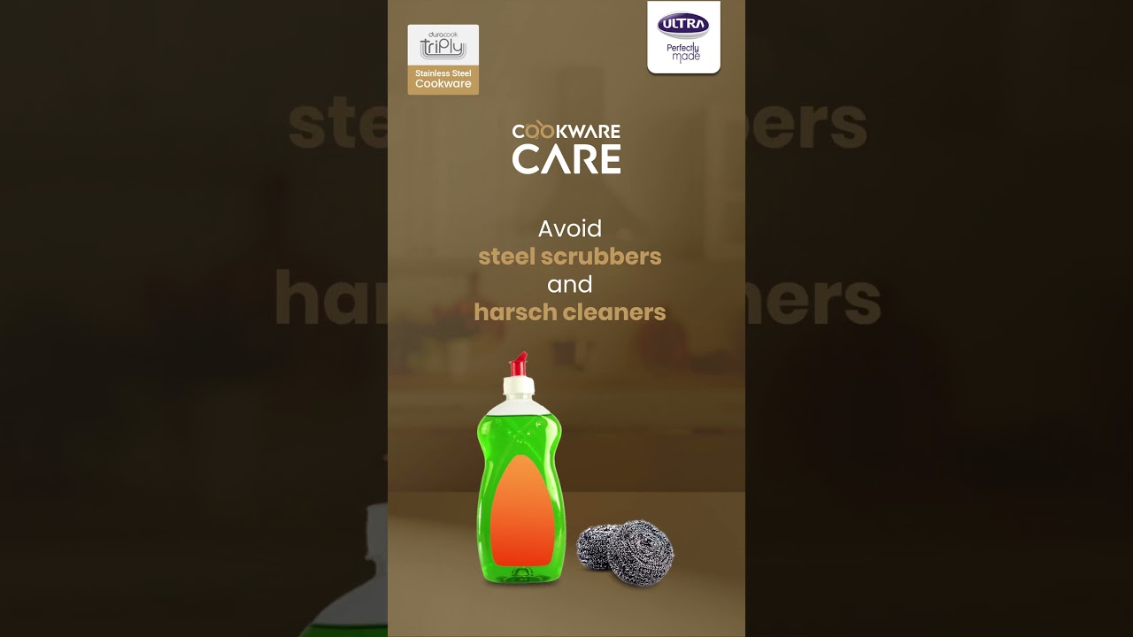 No Chemicals | Easy Cleaning Tips for Tri-Ply Dosa Tawa | 