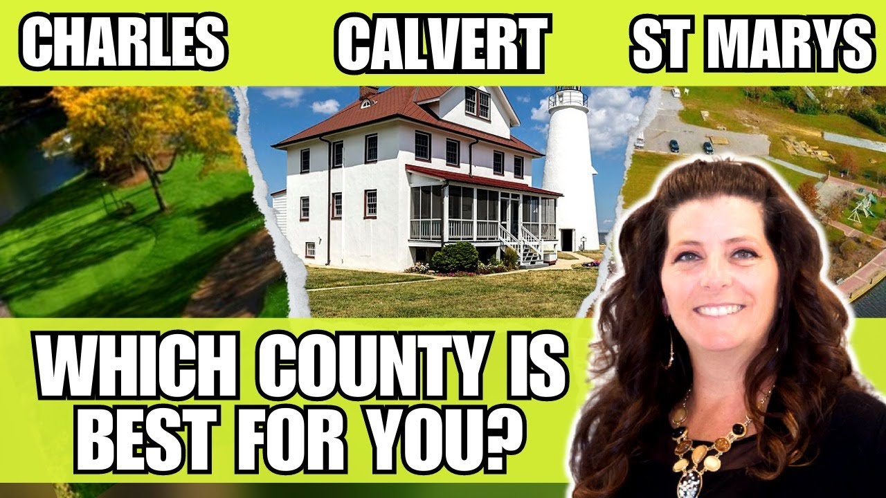 Calvert County vs St Marys County vs Charles County:  Which County is Best&nbsp;For&nbsp;You?