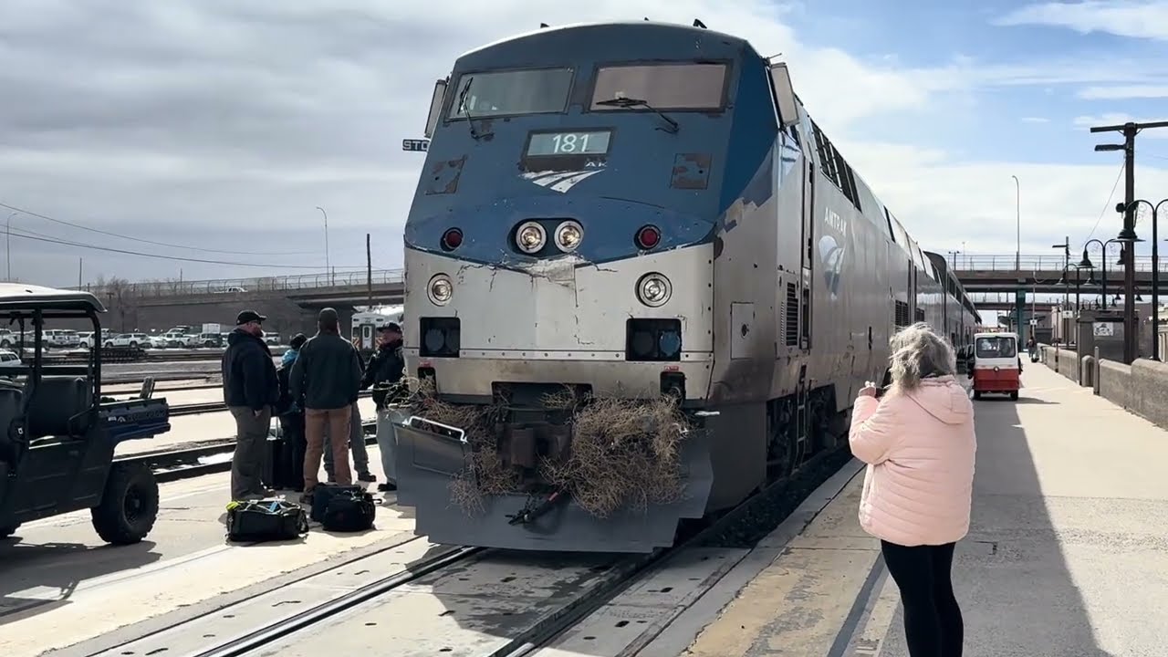 Service/Inspection stop at ALB, Train 4