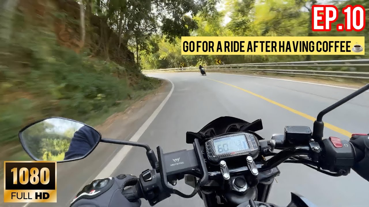 EP.10 | Suzuki GSX-S150 | Go for a ride after having coffee☕️ - POV Ride [4K]